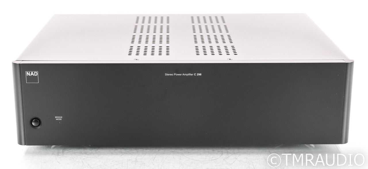 NAD C 298 Stereo Power Amplifier; (Open Box)
