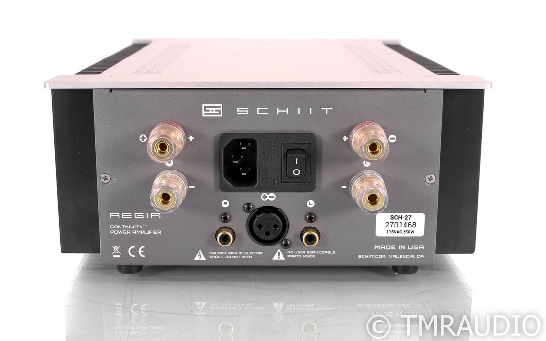 Schiit Aegir Stereo Power Amplifier; Silver