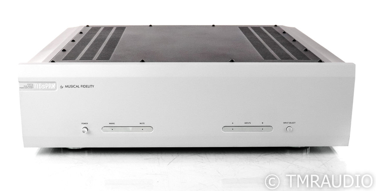 Musical Fidelity M6s PRX Stereo Power Amplifier; Silver (Open Box)