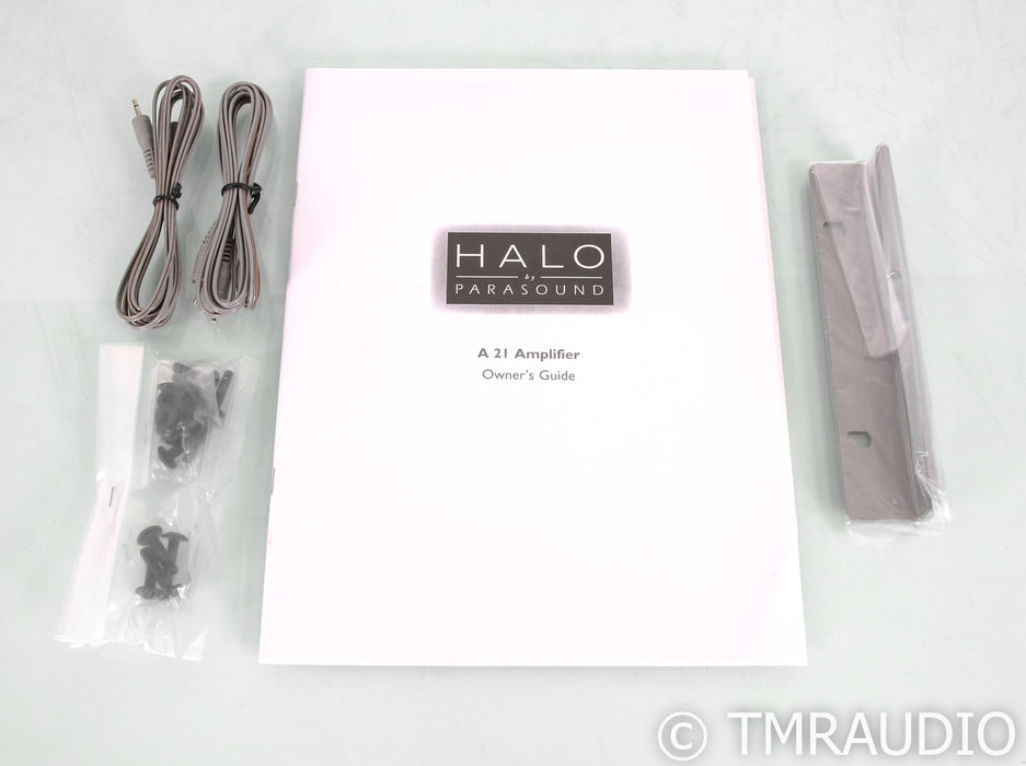 Parasound Halo A21 Stereo Power Amplifier; Silver