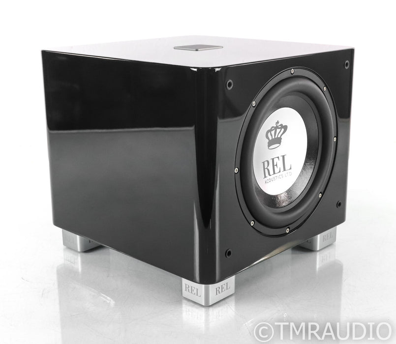 REL T/9x 10" Powered Subwoofer; Gloss Black (Open Box)