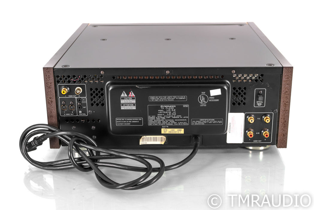 Pioneer LD-S2 Vintage Laserdisc Player; Serviced