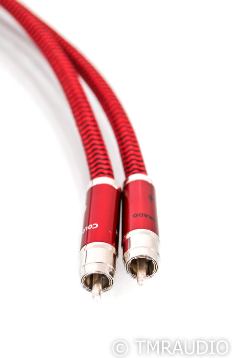 AudioQuest Colorado RCA Cables; 1.5m Pair Interconnects; 72v DBS