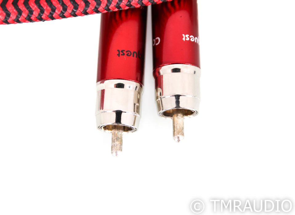 AudioQuest Colorado RCA Cables; 1.5m Pair Interconnects; 72v DBS