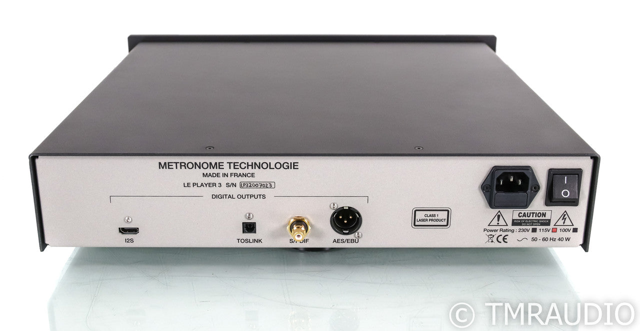 Metronome Le Player 3 Upsampling CD Transport; Remote