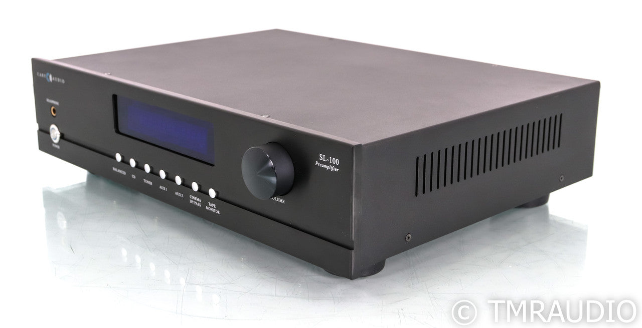 Cary Audio SL-100 Stereo Preamplifier; SL100; Remote; Black