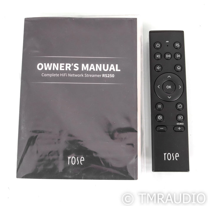 HiFi Rose RS250 Wireless Network Streamer; RS-250; Remote