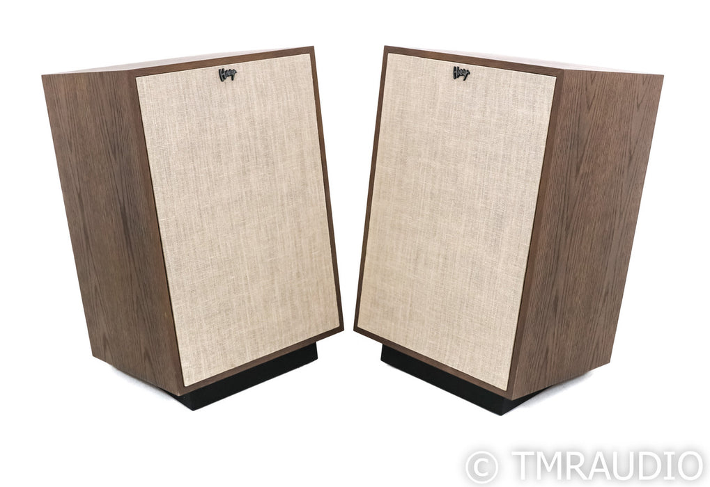 Klipsch Heresy IV Floorstanding Speakers; Distressed Oak Pair; Heresy 4