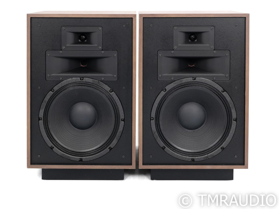 Klipsch Heresy IV Floorstanding Speakers; Distressed Oak Pair; Heresy 4