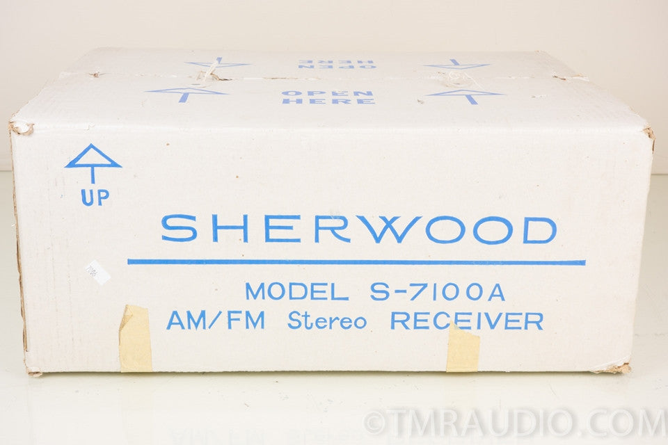 Sherwood S-7100a Vintage AM / FM Stereo Receiver in Factory Box