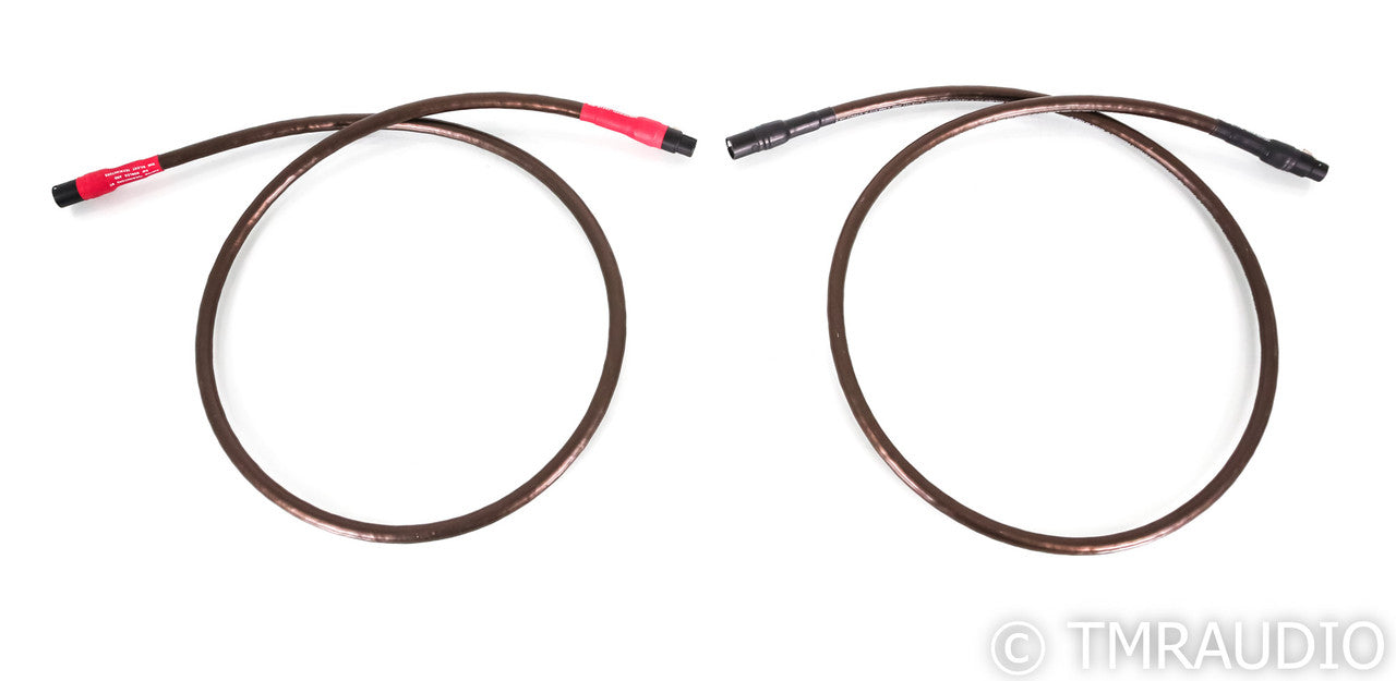 Cardas Hexlink Golden 5-C XLR Cables; 1.5m Pair Balanced Interconnects