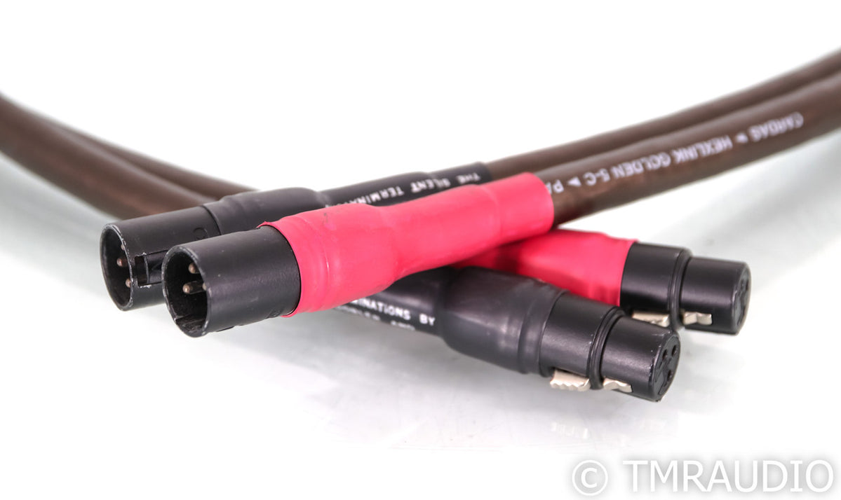 Cardas Hexlink Golden 5-C XLR Cables; 1.5m Pair Balanced