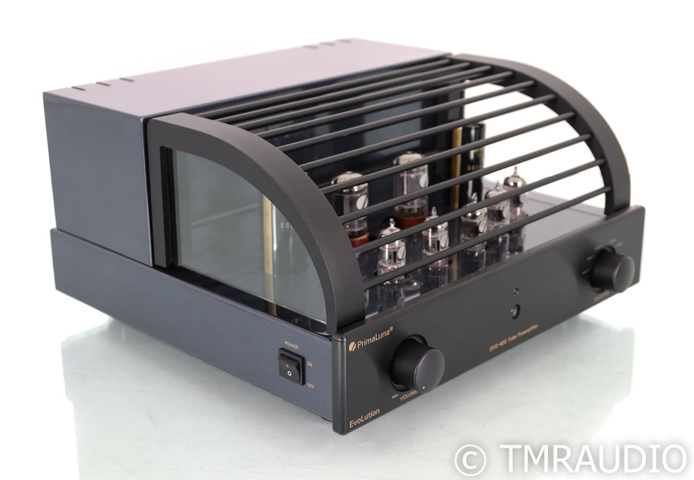 PrimaLuna Evo 400 Stereo Tube Preamplifier; Remote; Black