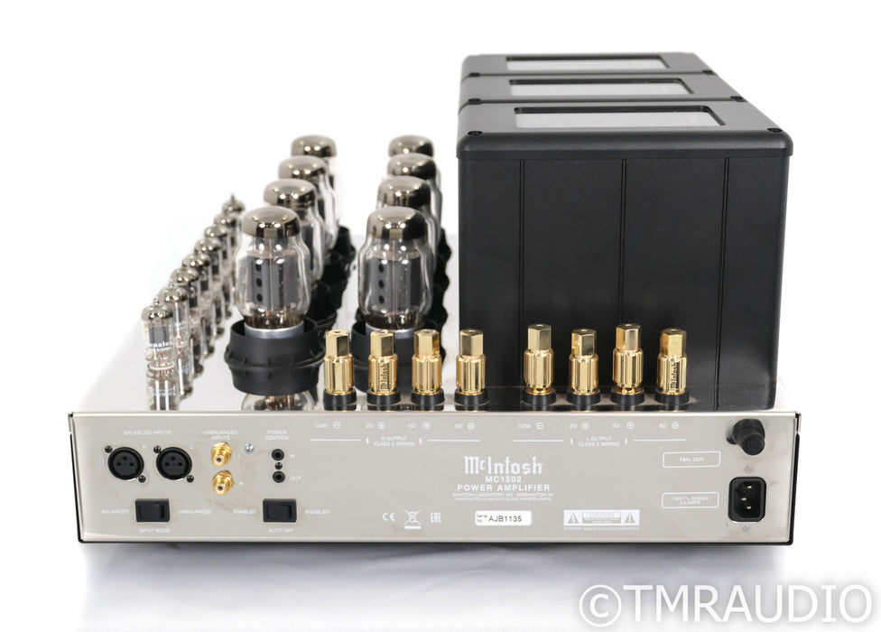 McIntosh MC1502 Stereo Tube Power Amplifier; MC-1502