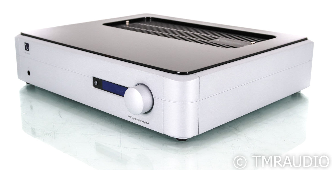 PS Audio BHK Signature Stereo Tube Hybrid Preamplifier; Remote; Silver (Used)