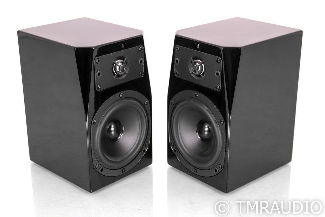 NHT C-1 Bookshelf Speakers; Gloss Black Pair; C1