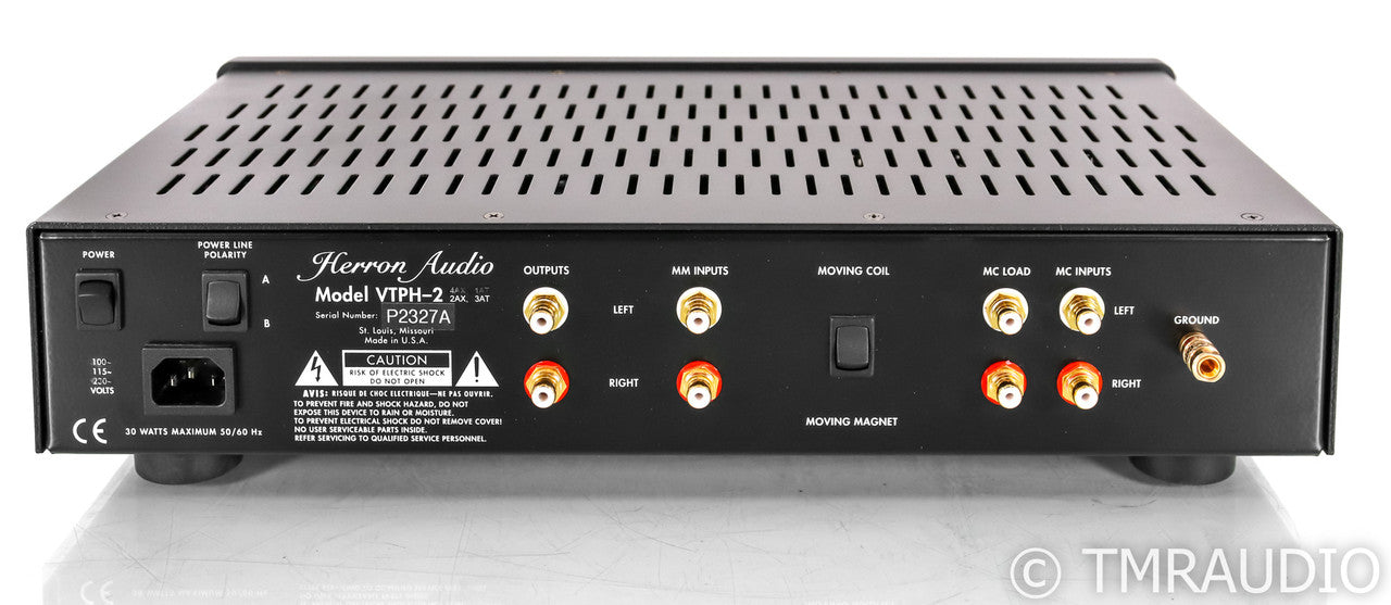 Herron Audio VTPH-2 MM / MC Phono Preamplifier; Black