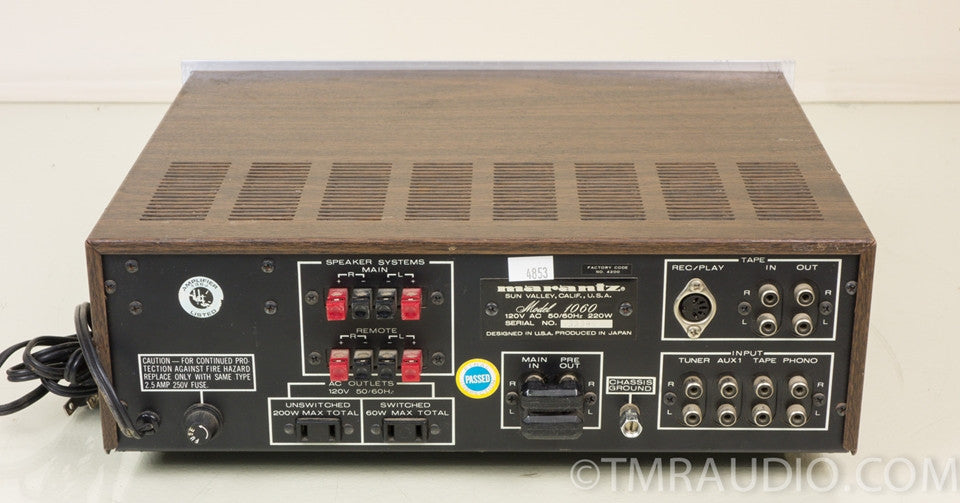 Marantz Model 1060 Vintage Stereo Integrated Amplifier AS-IS