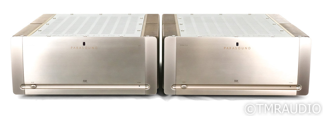 Parasound Halo JC 1 Mono Power Amplifier; Silver Pair
