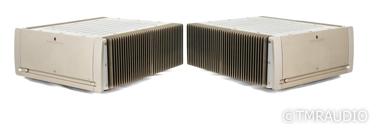 Parasound Halo JC 1 Mono Power Amplifier; Silver Pair