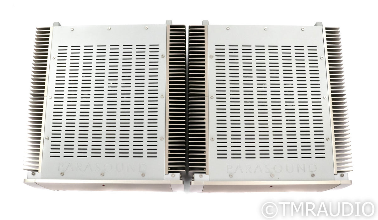 Parasound Halo JC 1 Mono Power Amplifier; Silver Pair
