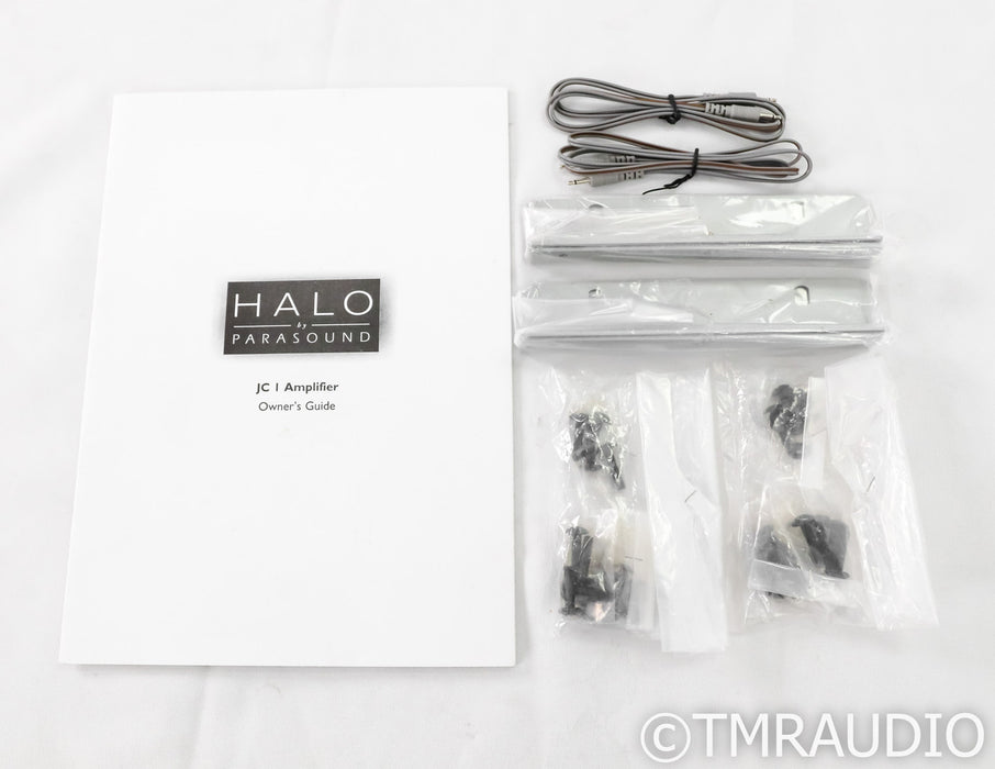 Parasound Halo JC 1 Mono Power Amplifier; Silver Pair