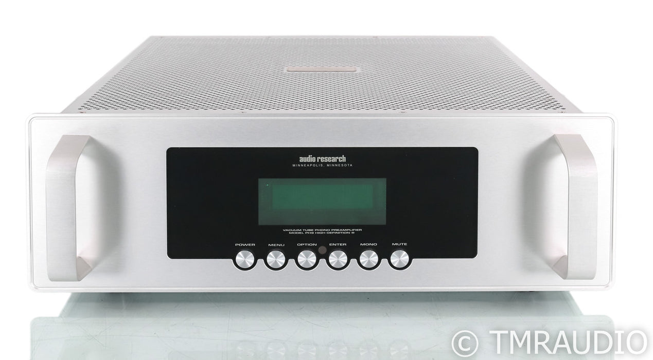Audio Research PH9 MM / MC Tube Phono Preamplifier; Silver; Remote