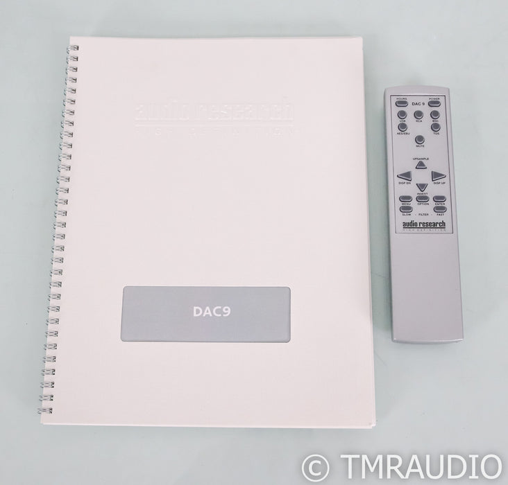 Audio Research DAC9 Tube Hybrid DAC; D/A Converter; Remote