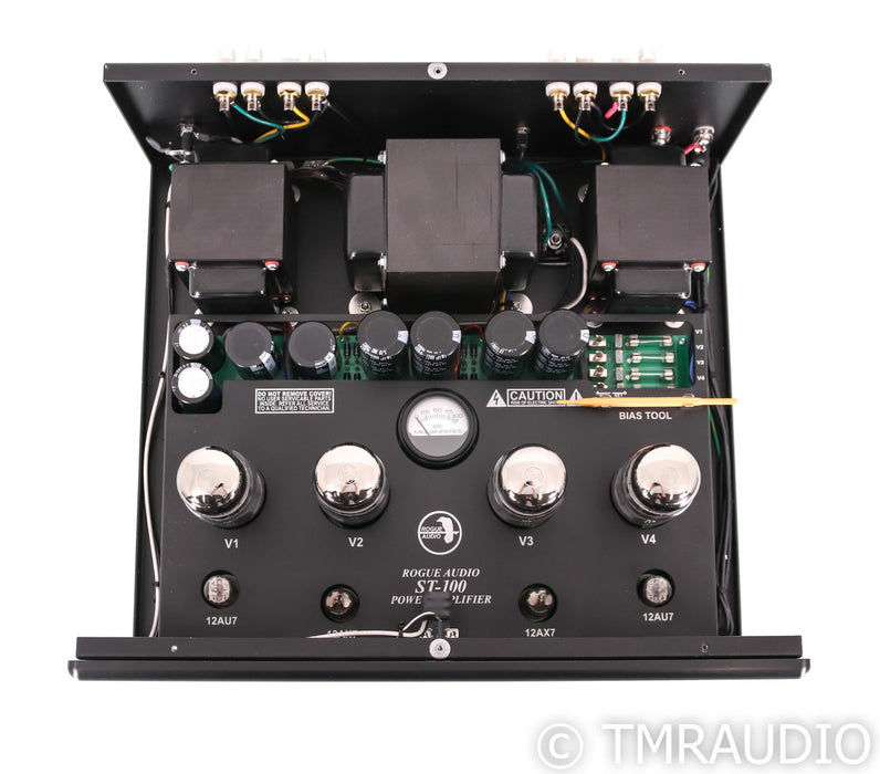 Rogue Audio ST100 Dark Stereo Tube Power Amplifier; Stereo 100; Black