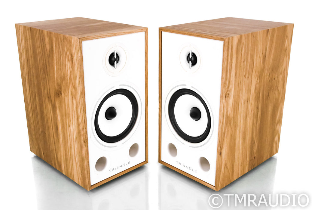 Triangle Borea BR03 Bookshelf Speakers; Light Oak Pair
