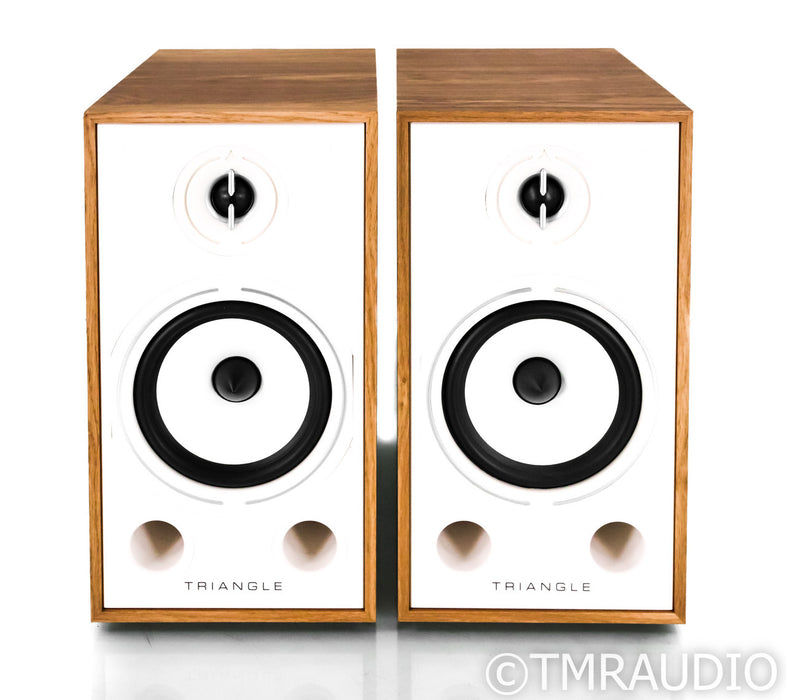 Triangle Borea BR03 Bookshelf Speakers; Light Oak Pair