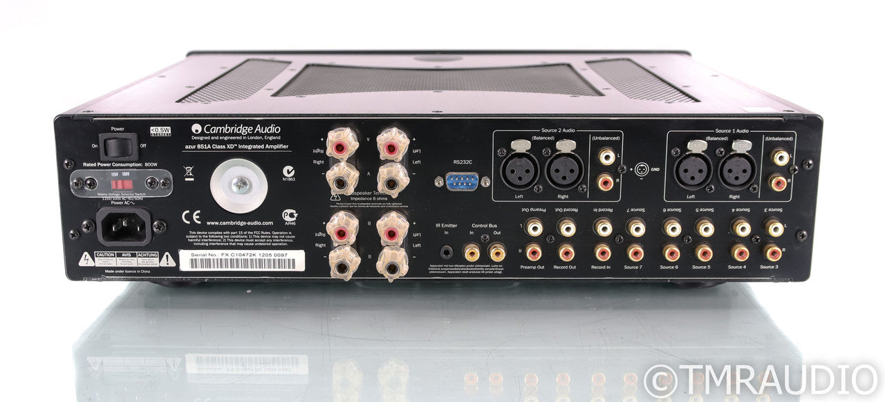 Cambridge Audio Azur 851A Stereo Integrated Amplifier; Remote