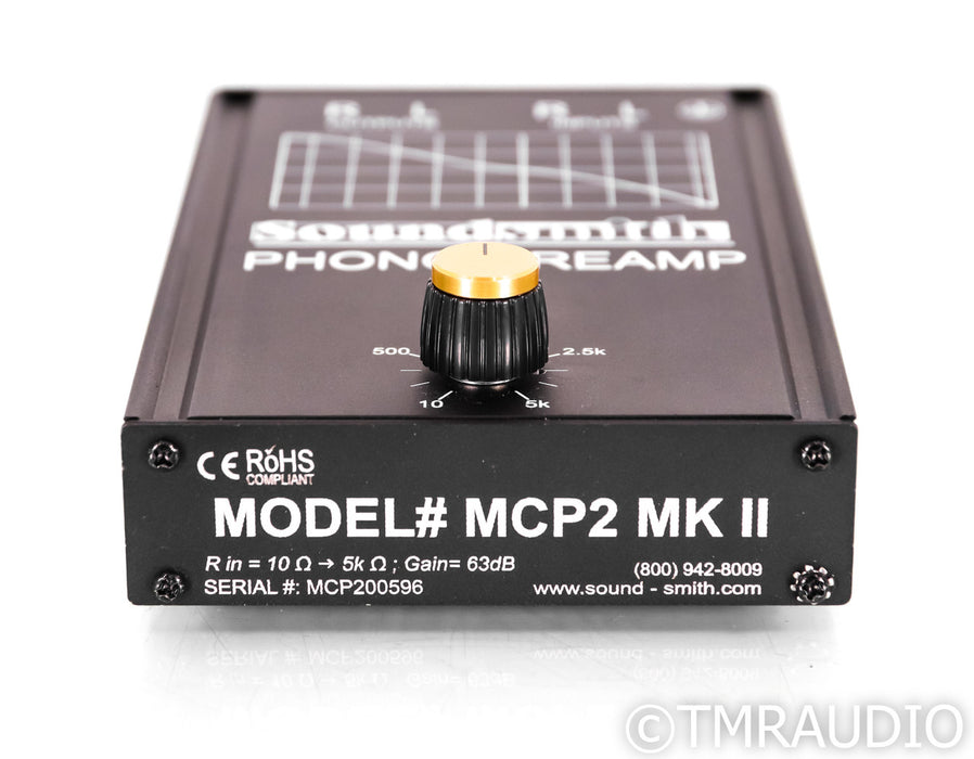 Soundsmith MCP2 MK II MC Phono Preamplifier; Black; Mark; 2