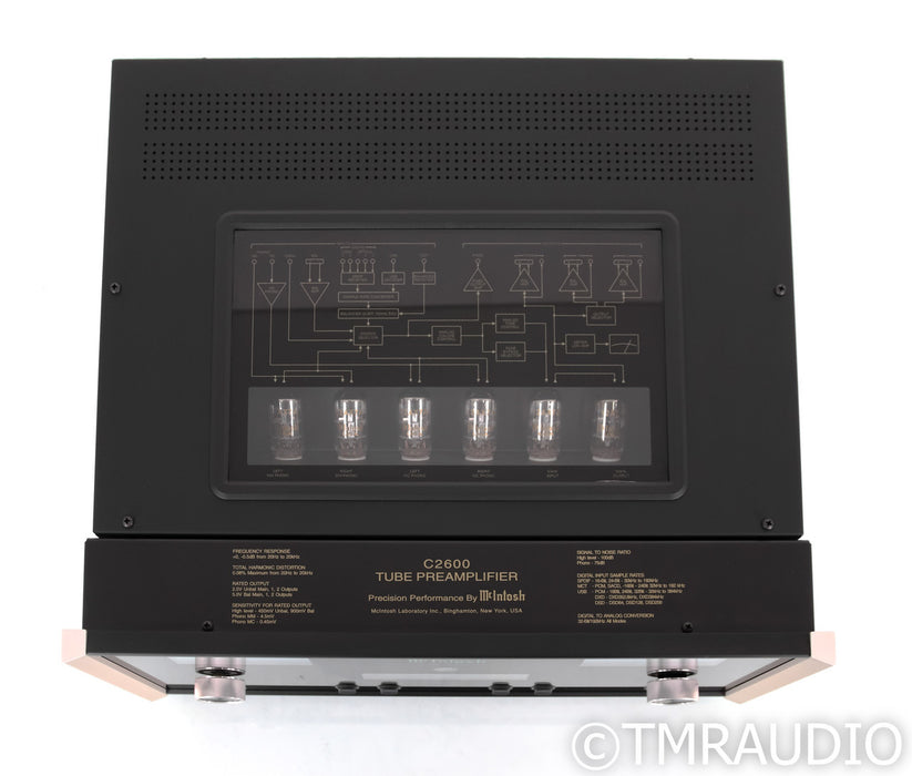 McIntosh C2600 Stereo Tube Preamplifier; Remote