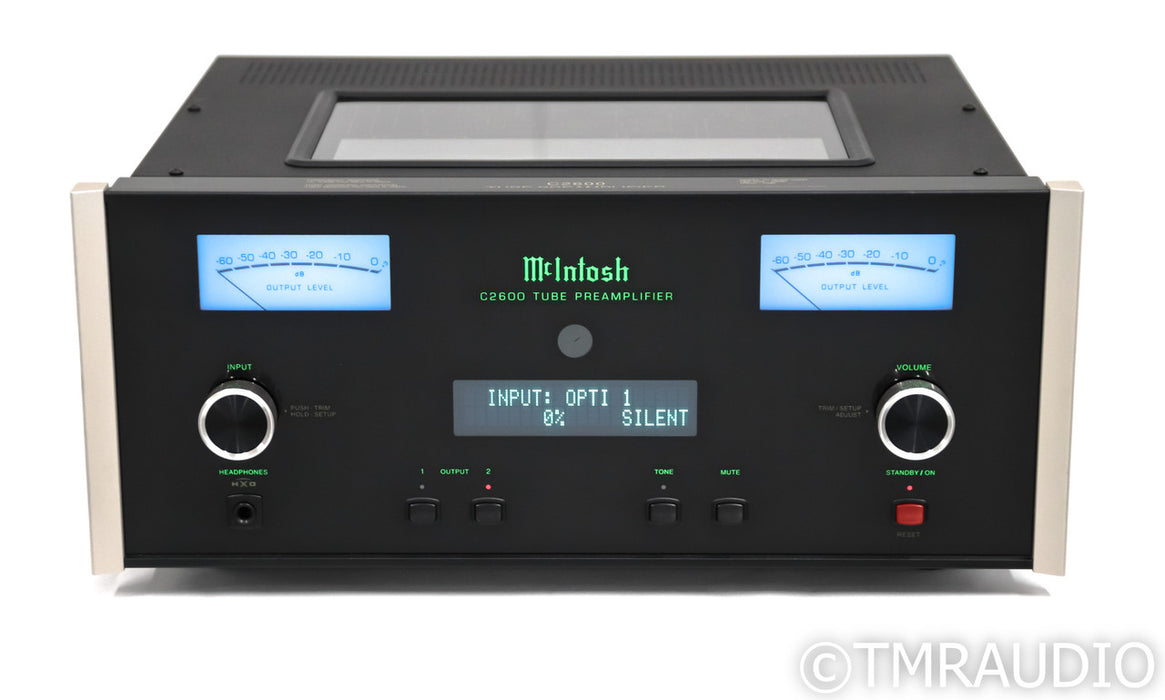 McIntosh C2600 Stereo Tube Preamplifier; Remote