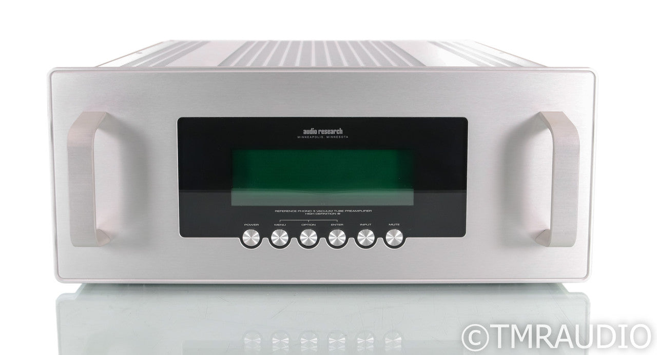 Audio Research Phono 3SE Tube MM / MC Phono Preamplifier; Remote; Silver