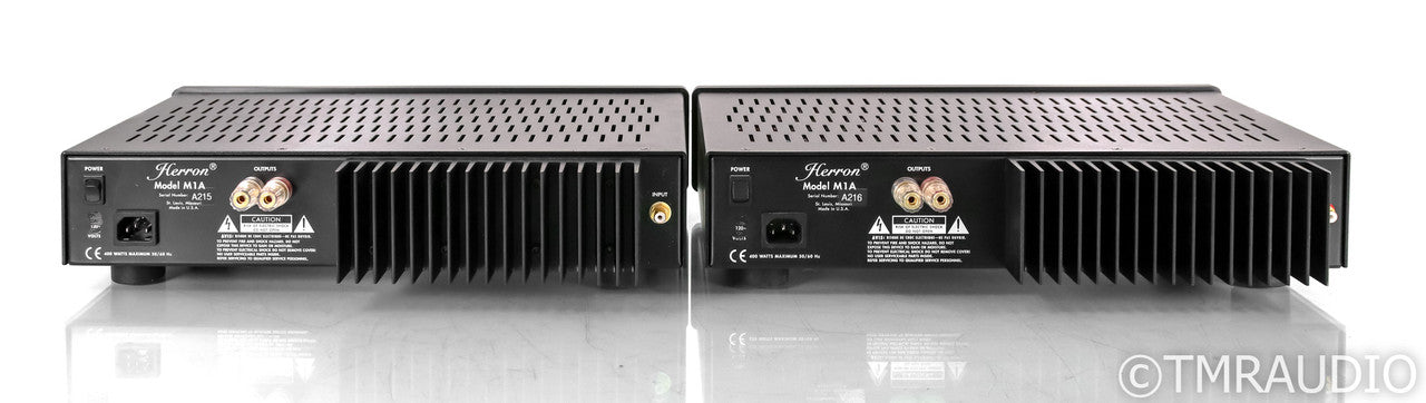 Herron Audio M1A Mono Power Amplifier; Single; Black; 230V