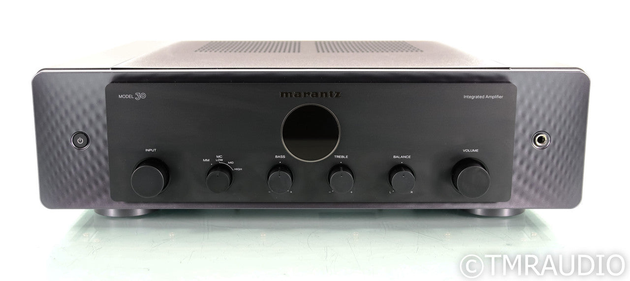 Marantz Model 30 Stereo Integrated Amplifier; Black; Remote; MM / MC Phono