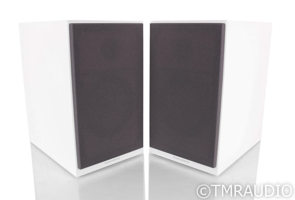 B&W 706 S2 Bookshelf Speakers; Satin White Pair
