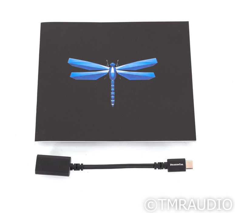 AudioQuest Dragonfly Cobalt USB DAC; DragonTail USB-C Adapter