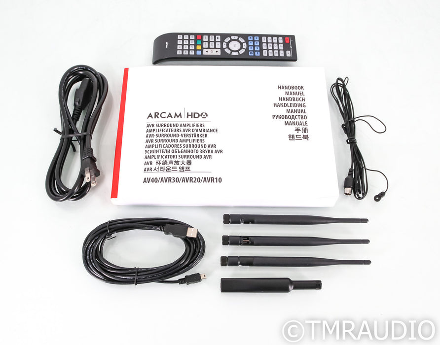 Arcam AV40 15.1 Channel Home Theater Processor; Remote