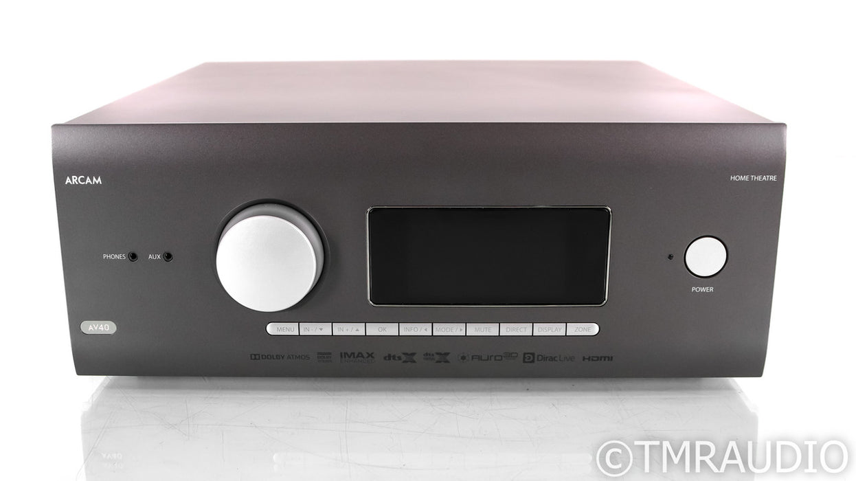 Arcam AV40 15.1 Channel Home Theater Processor; Remote