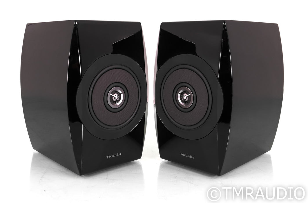 Technics SB-C700 Bookshelf Speakers; SBC700; Gloss Black Pair