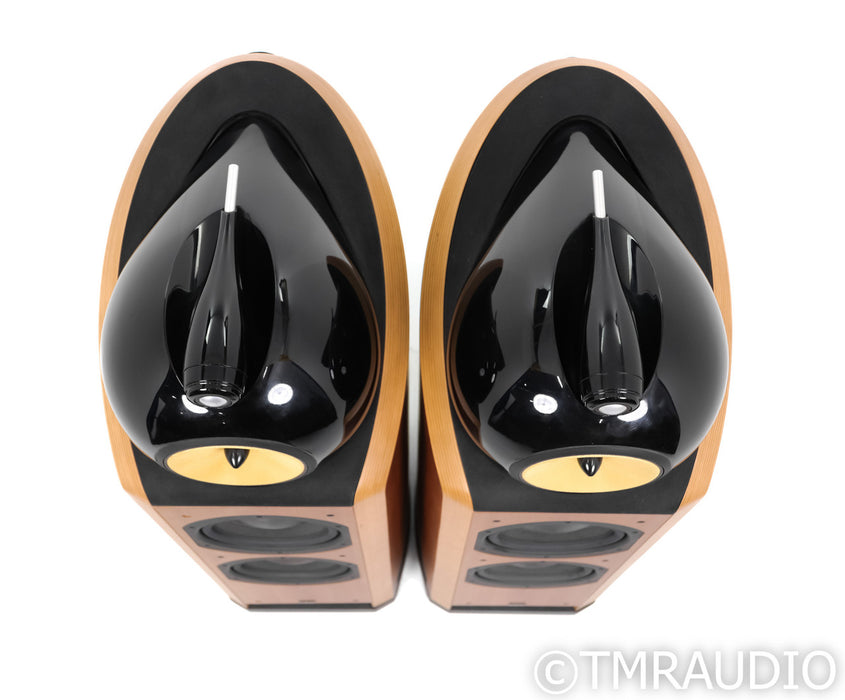 B&W Nautilus 802 Floorstanding Speakers; Cherry Pair