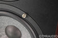 Focal Trio6 BE Bookshelf Speakers; Dark Red Natural Burr-ash Pair