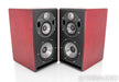Focal Trio6 BE Bookshelf Speakers; Dark Red Natural Burr-ash Pair