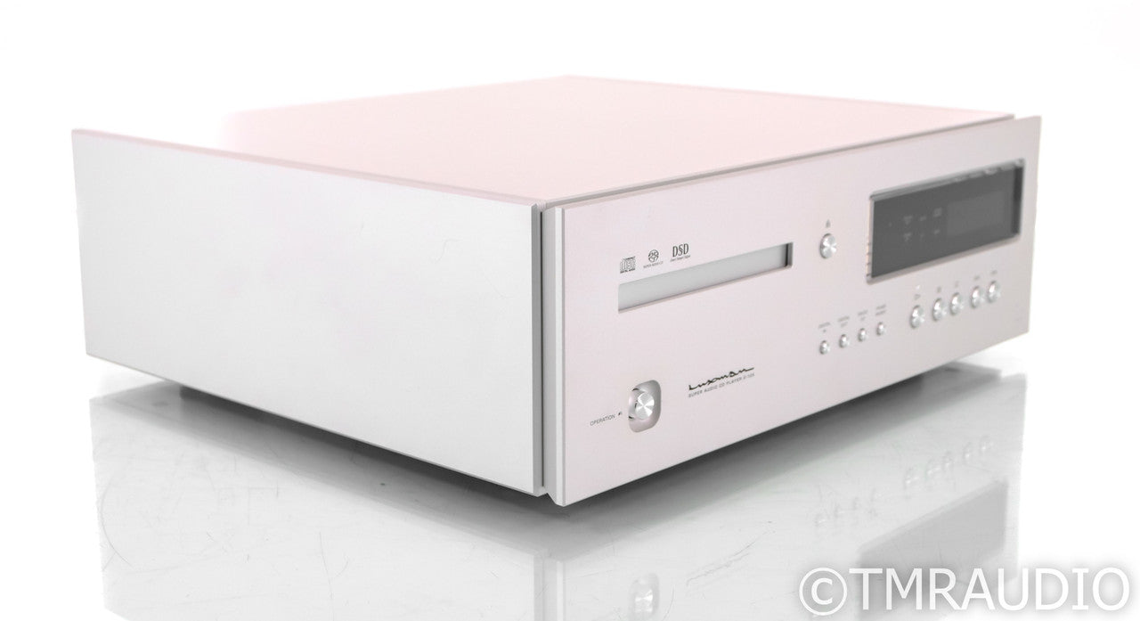 Luxman D-10X SACD / CD Player; Silver; Remote