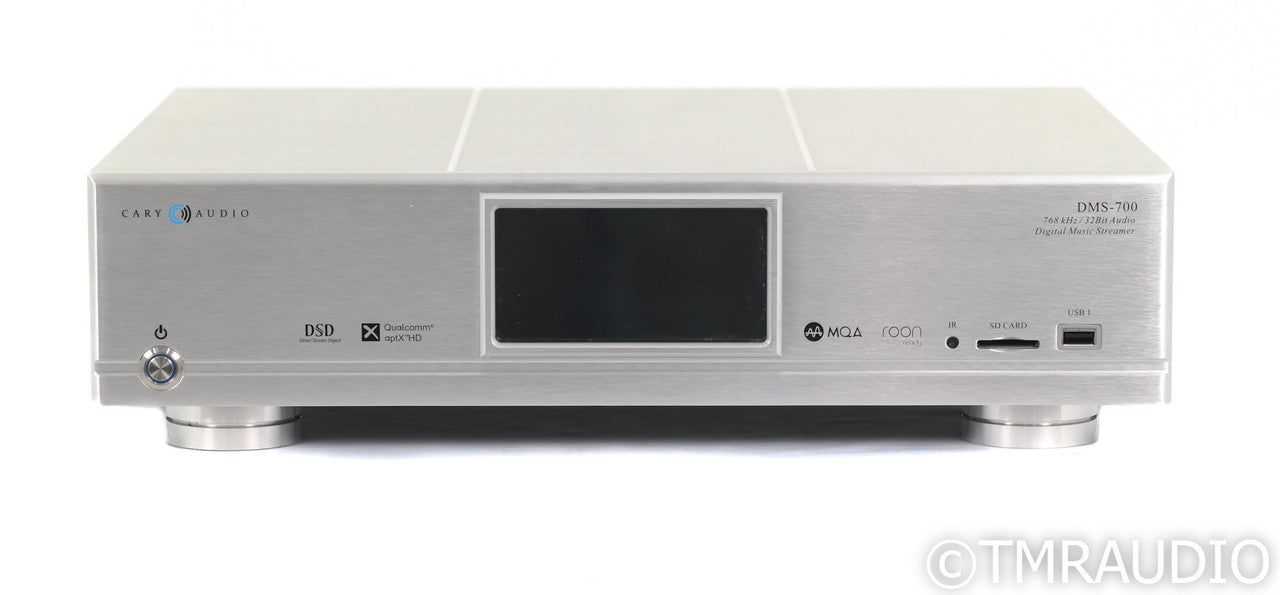 Cary Audio DMS-700 Wireless Network Streamer; DMS700; Remote; Silver