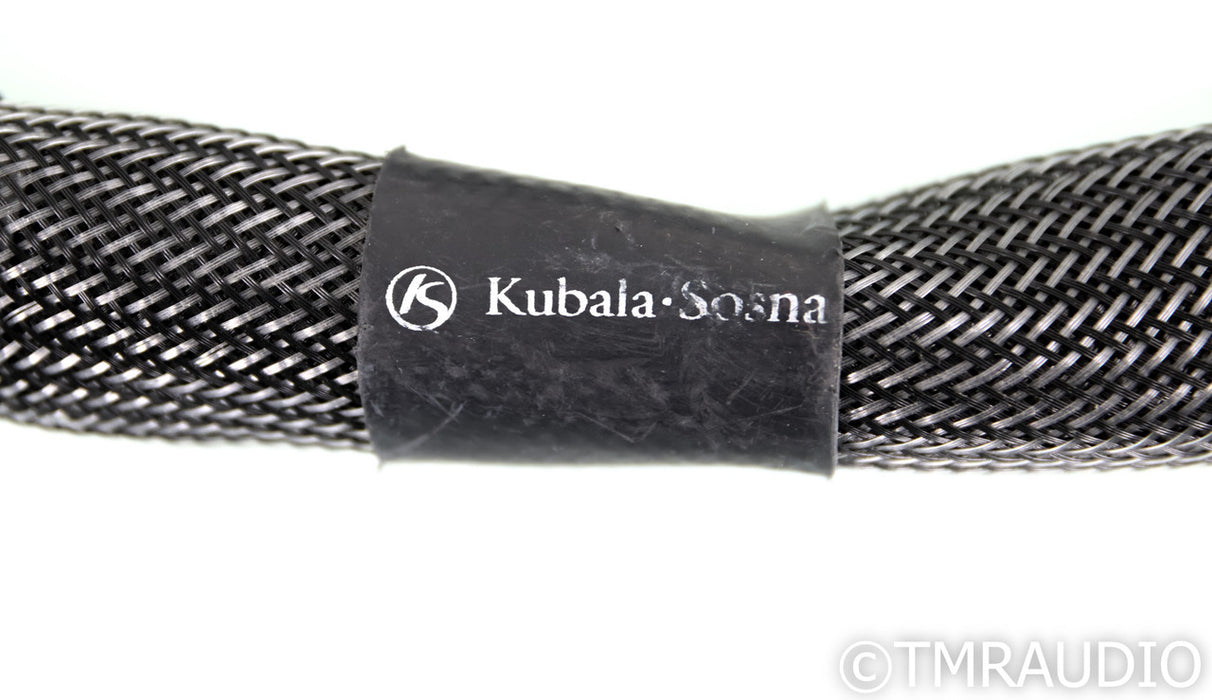 Kubala-Sosna Elation Speaker Cables; 3.5m Pair
