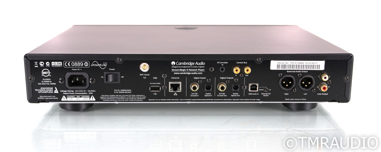 Cambridge Audio Stream Magic 6 V1 Wireless Network Streamer; Black; Remote